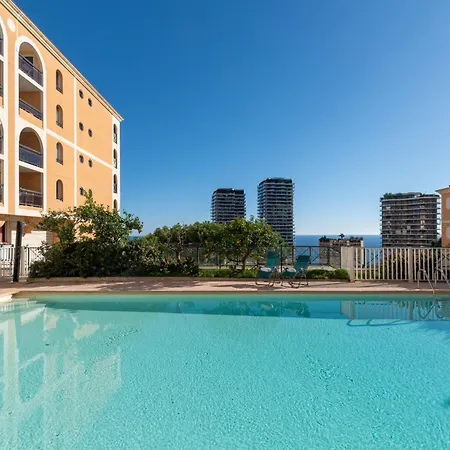 Appartement Luxury Monaco Seaview Terrace And Pool Beausoleil